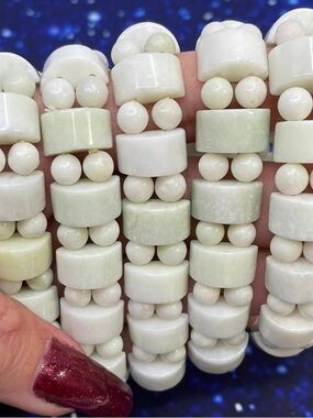 Lemon Chrysoprase Tanker Bracelet